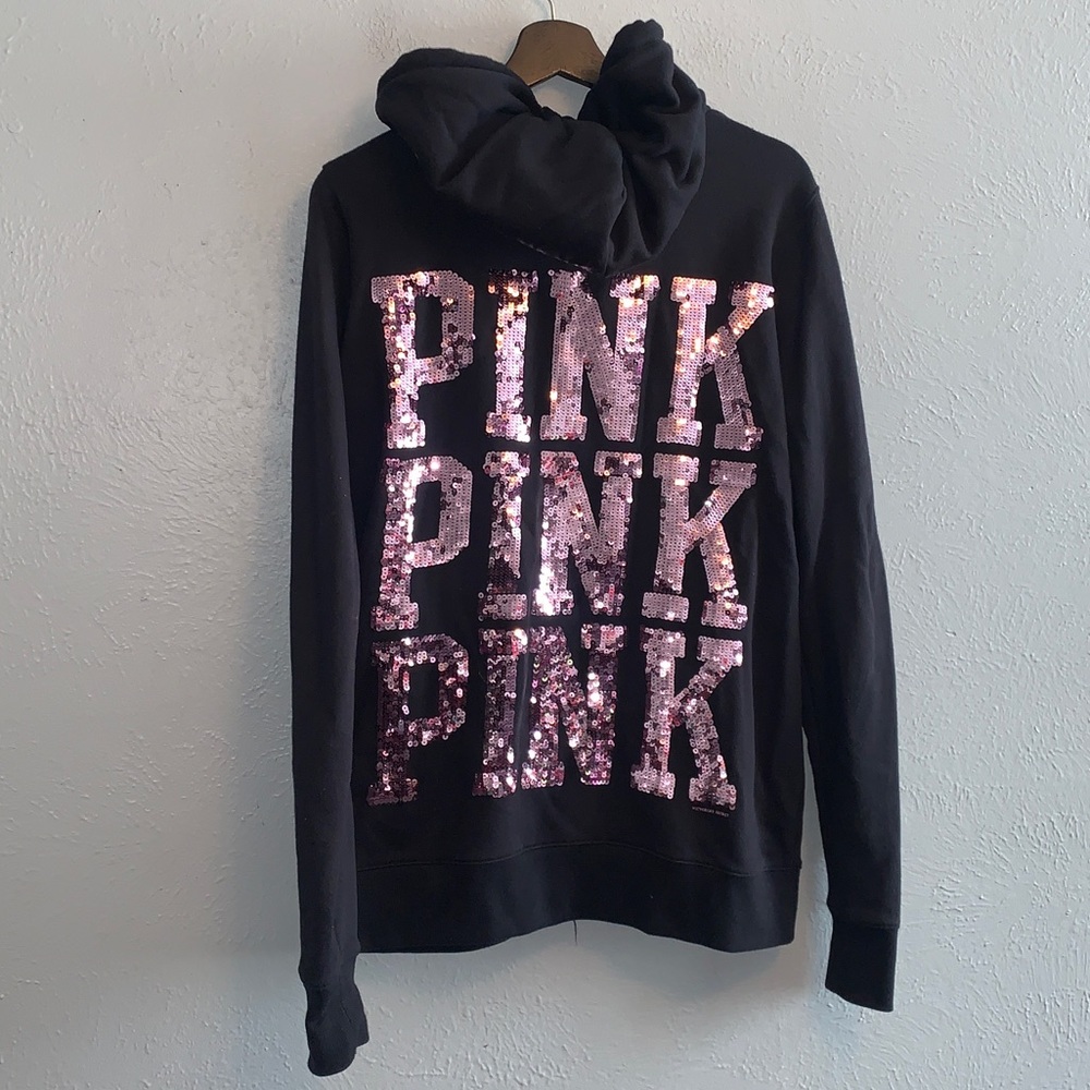 Vs sequin full zip